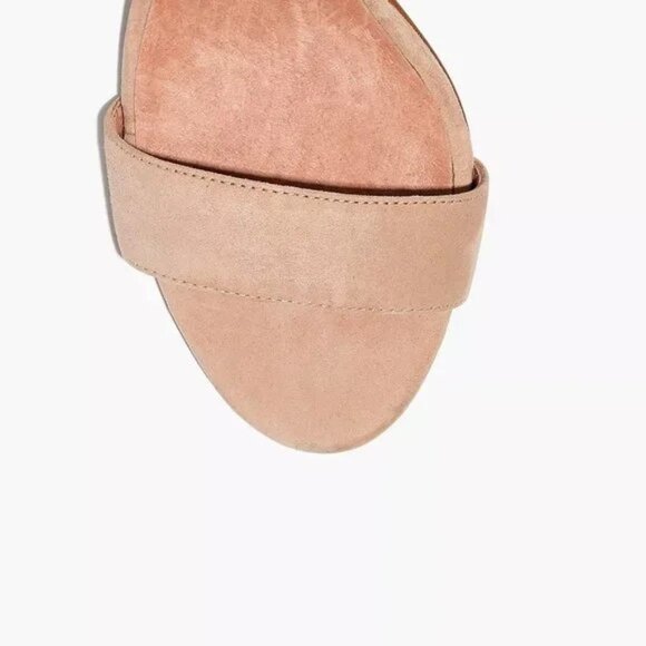 Madewell Regina Ankle-Strap Sandals in Sand Dune, Size 6.5 - Picture 4 of 9